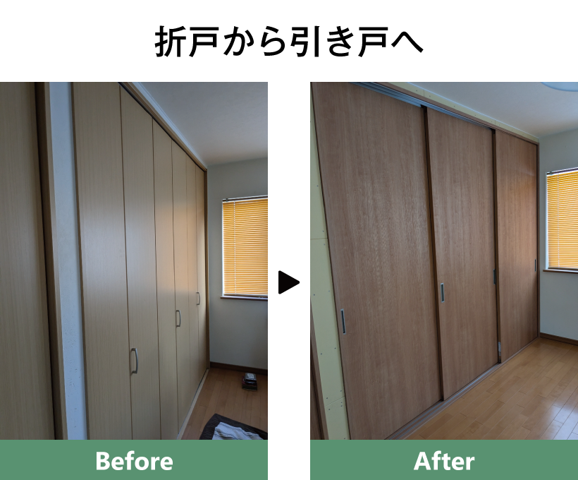 折戸から引き戸へ